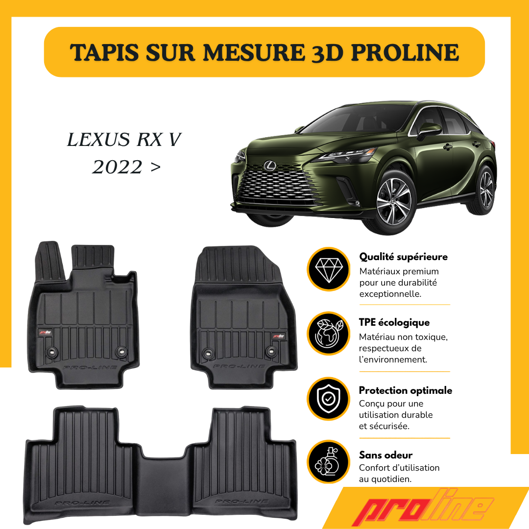 Tapis de sol Proline Lexus RX V 2022 >