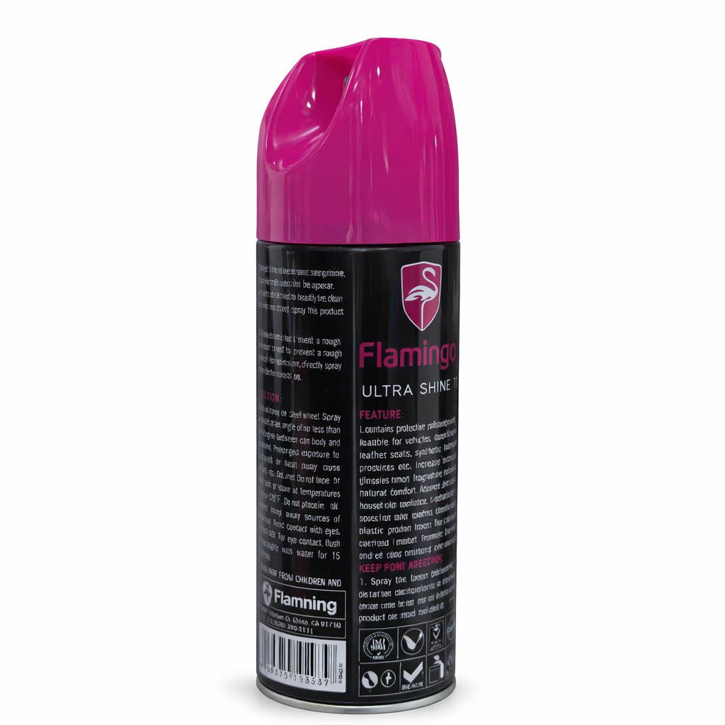 Flamingo Ultra Shine 11 Spray Silicone Moto & Voiture 250ML – Brillance Plastiques