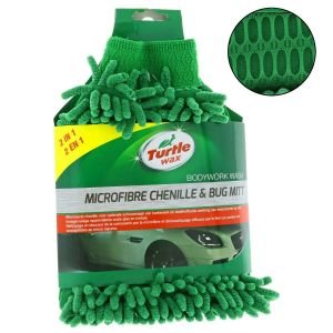 Turtle Wax Microfibre Chenille & Bug Mitt 2EN1 BODYWORK WASH