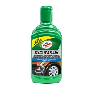 Turtle wax renovateur plastique exterier black in flash 300ml