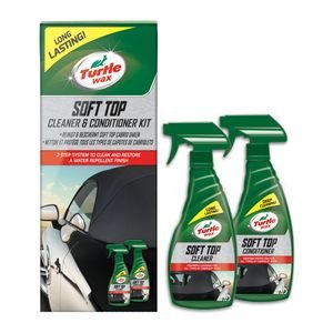 Turtle wax soft top convertible cleaner and protector kit