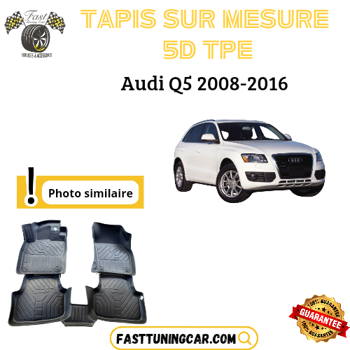 Tapis sur mesure 5D TPE Audi Q5 2008-2016