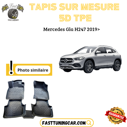 Tapis sur mesure 5D TPE Mercedes GLA H247 2019>