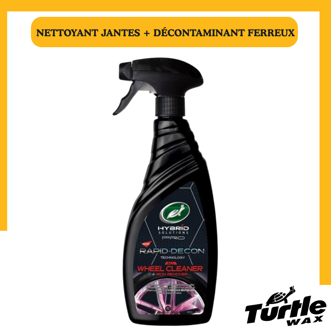 Nettoyant jantes Hybrid Solutions Pro + décontaminant ferreux, 750 ml