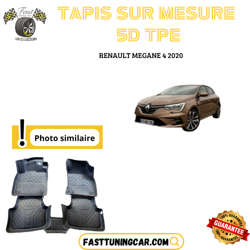 Tapis sur mesure 5D TPE Renault Mégane 4 2020