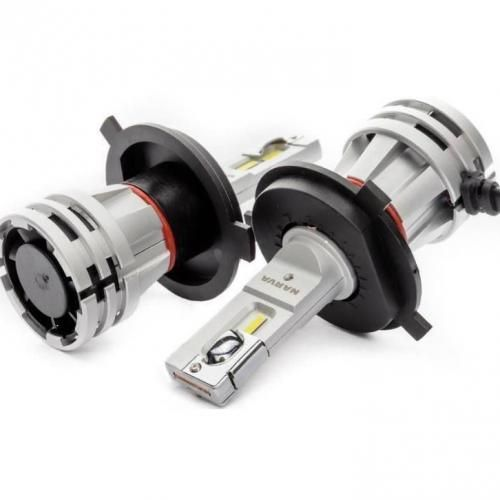 Ampoules LED H4 24W 6500K Blanc Intense – Narva Range | Haute Performance Plug & Play