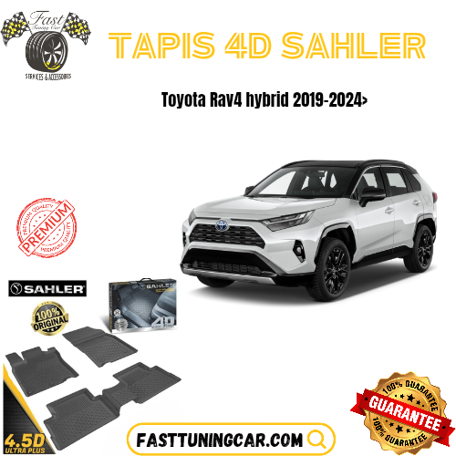 Tapis Sur Mesure 4D Premium Toyota RAV4 2019>