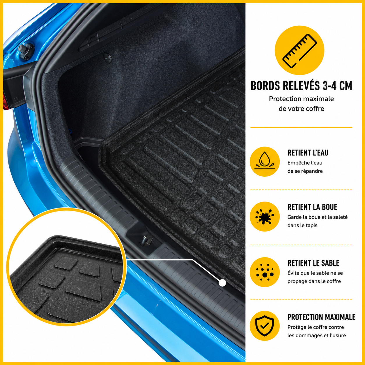 Tapis de coffre 4D Renault Kardian 2023 >