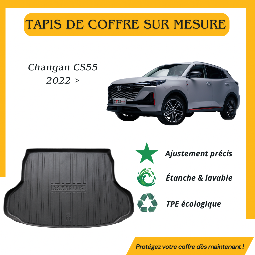 Tapis de coffre 4D Changan CS55 plus 2022 >