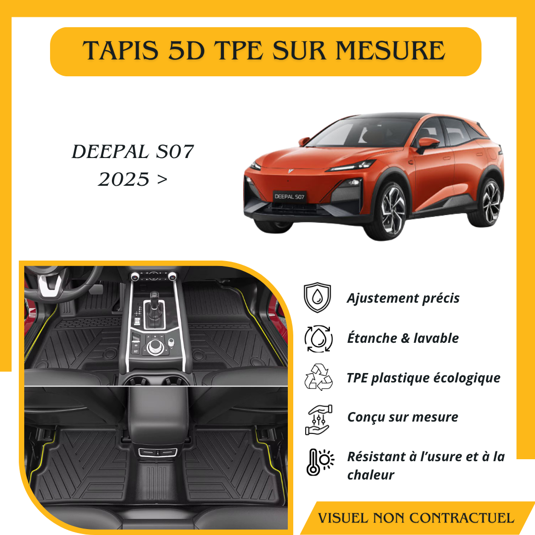 Tapis sur mesure 5D TPE Deepal S07 2025 >