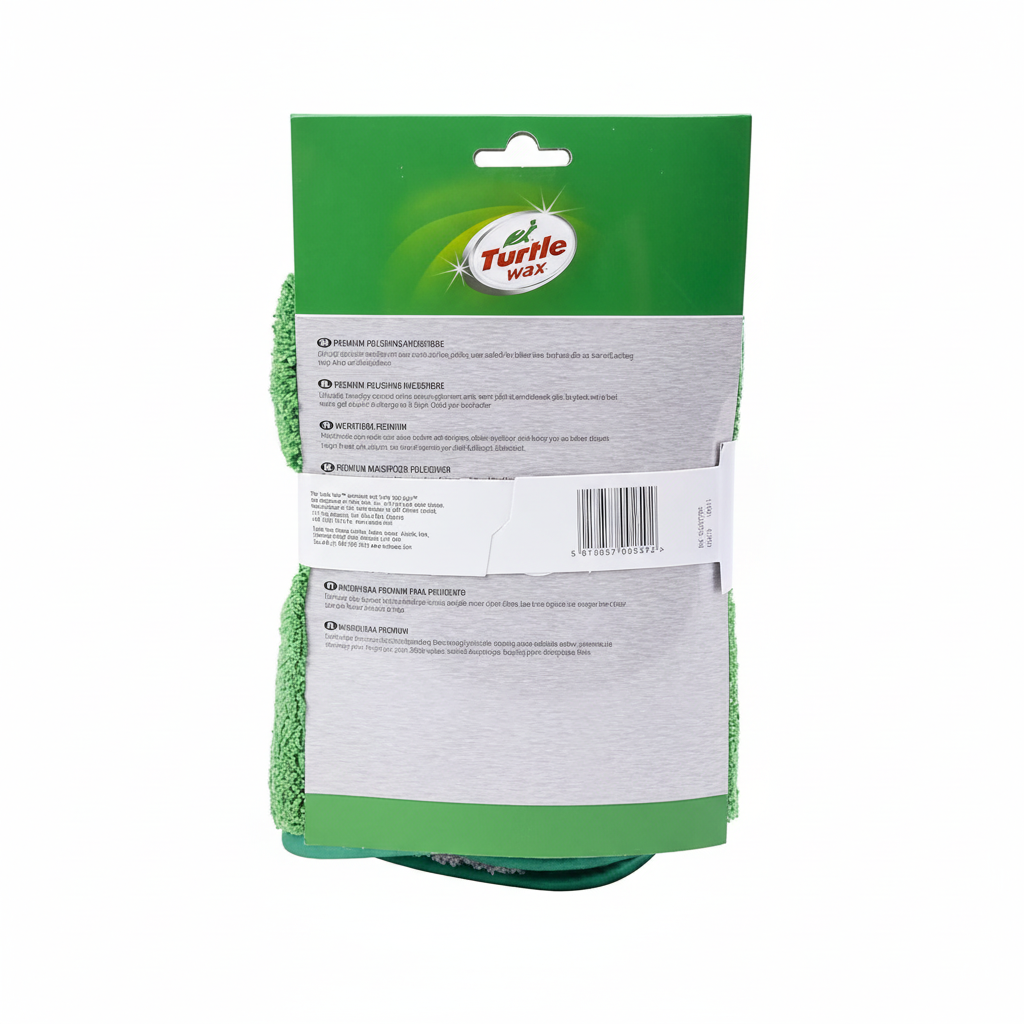 Turtle Wax Premium Polishing Microfibre – Chiffon Microfibre de Lustrage