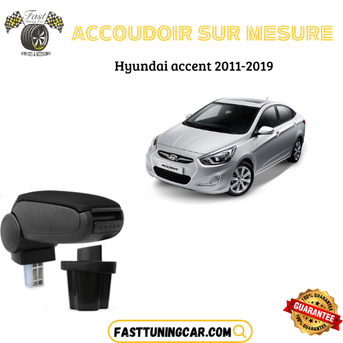 Accoudoir sur mesure Hyundai ACCENT 2011-2019
