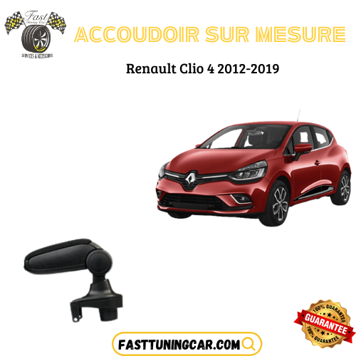 Accoudoir sur mesure Renault CLIO 4 (2012+)