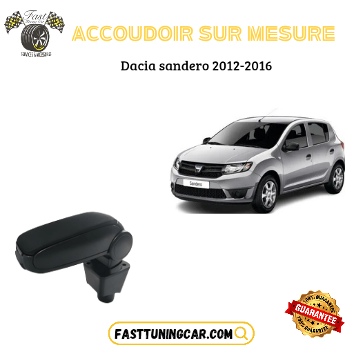 Accoudoir sur mesure Dacia SANDERO 2012-2016
