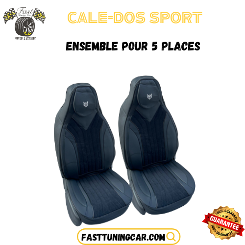 Cale-dos sport en similicuir – Ensemble Complet 5 Places