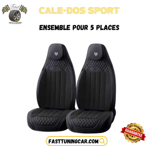 Cale-dos sport en similicuir – Ensemble Complet 5 Places