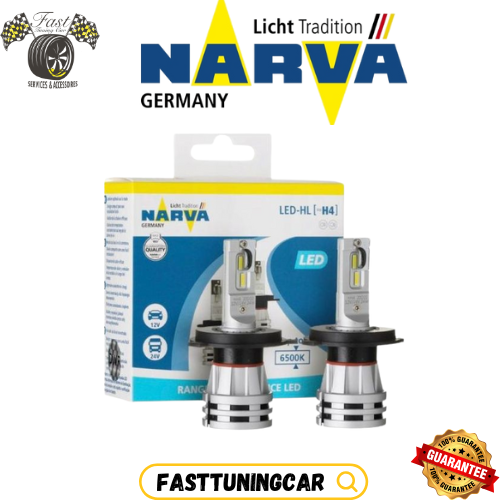 Ampoules LED H4 24W 6500K Blanc Intense – Narva Range | Haute Performance Plug & Play