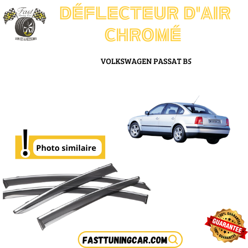 Déflecteur d’air noir et chromé Volkswagen Passat B5
