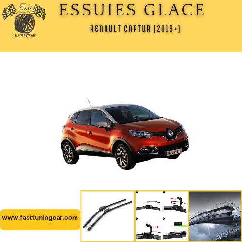 Essuies glace avant Renault Captur (2013+)