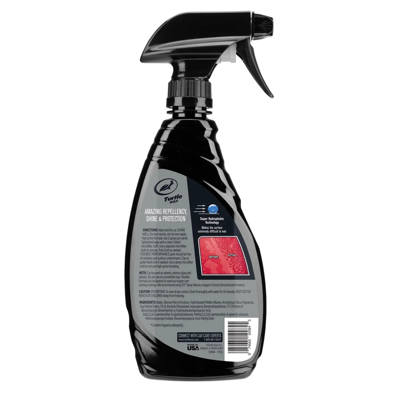 Cire Sealant Hydrophobe Turtle Wax Hybrid – 500 ml
