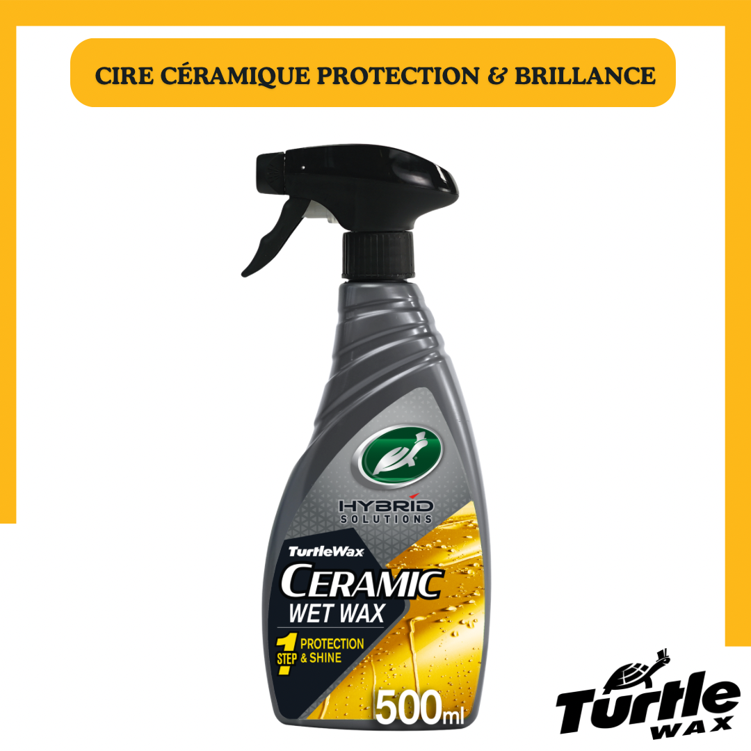 Cire céramique humide Hybrid Solutions Turtle Wax – protection & brillance 500 ml