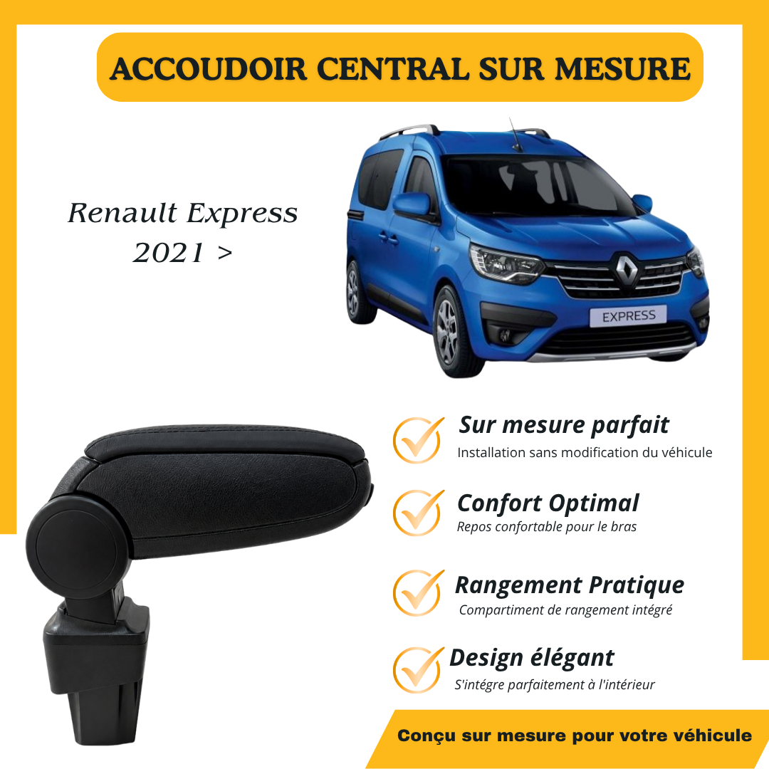 Accoudoir sur mesure Renault Express 2021 >