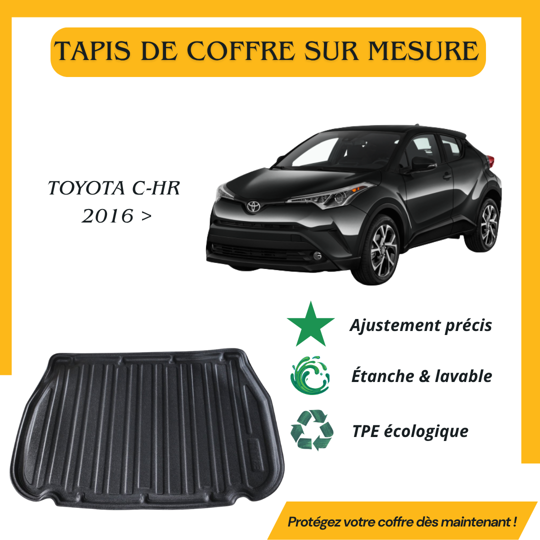 Tapis de coffre 4D TOYOTA C-HR 2016+