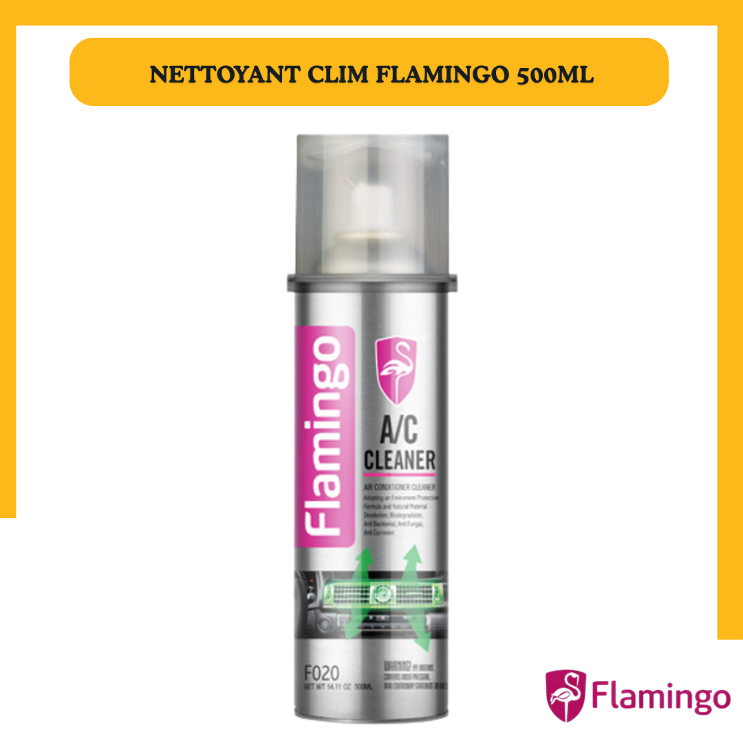 Flamingo A/C Cleaner 500ML – Nettoyant Climatisation Voiture
