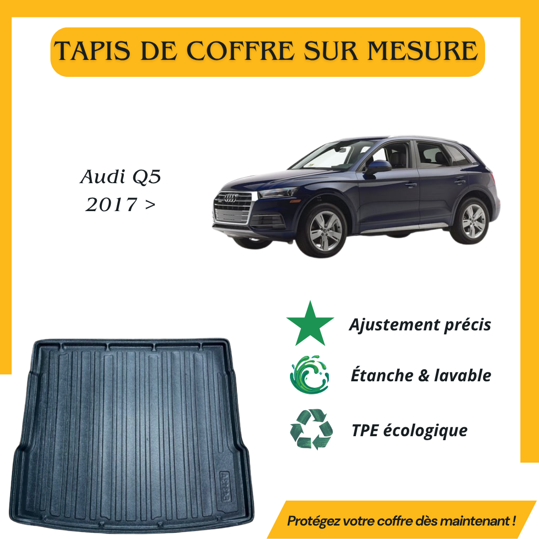 Tapis de coffre 4D AUDI Q5 2017 >