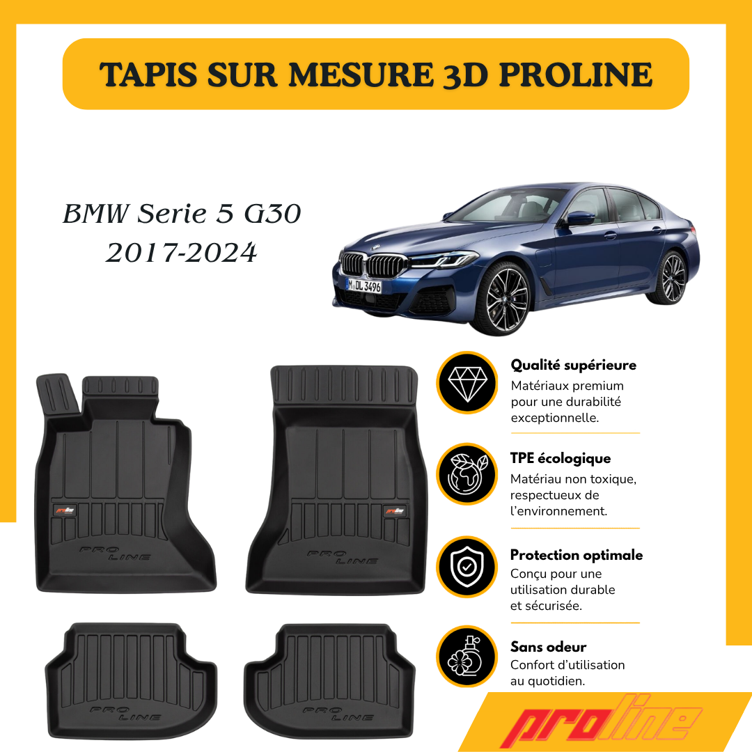 Tapis de sol Proline Bmw Série 5 G30 2017-2024