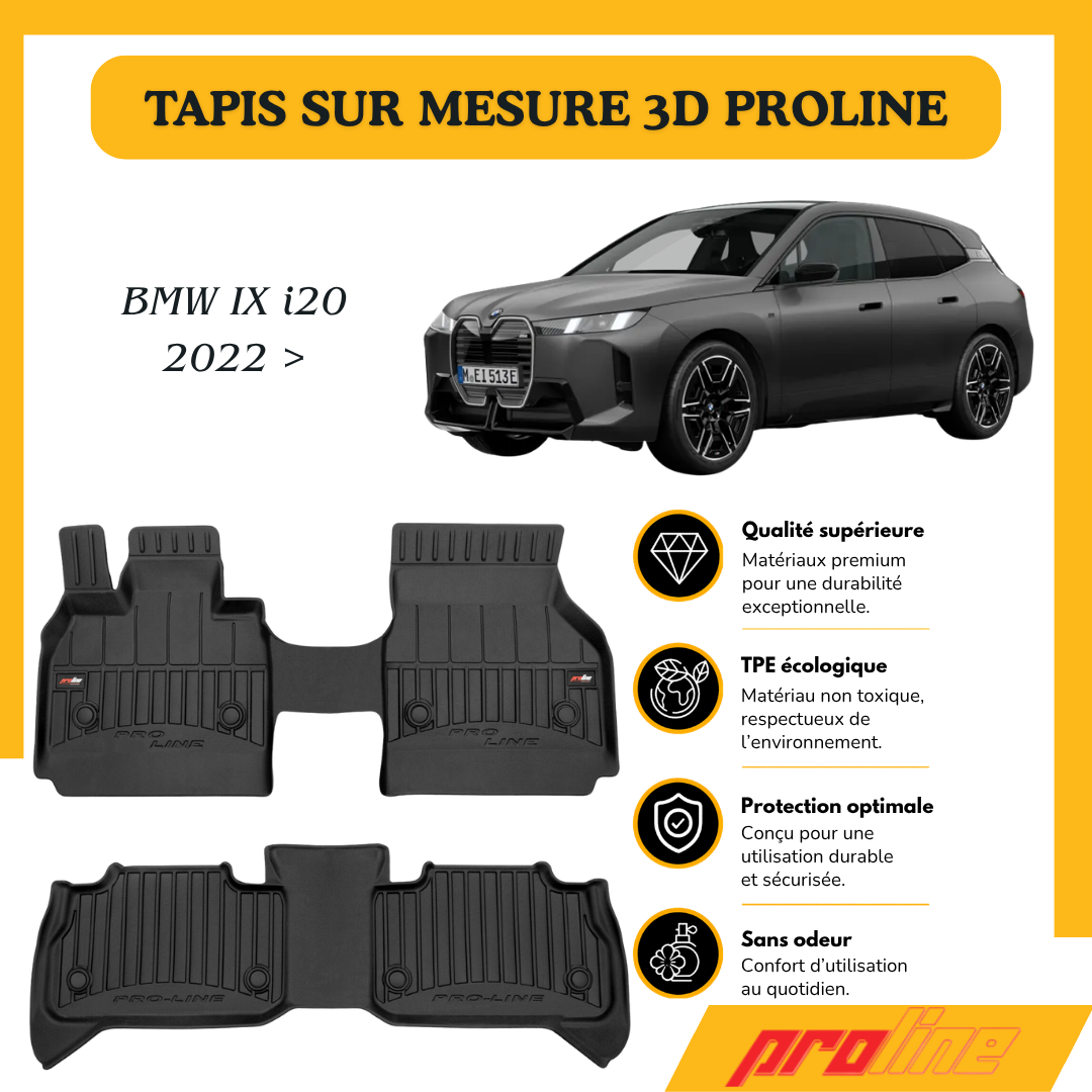 Tapis de sol PROLINE Bmw IX I20 2022 >