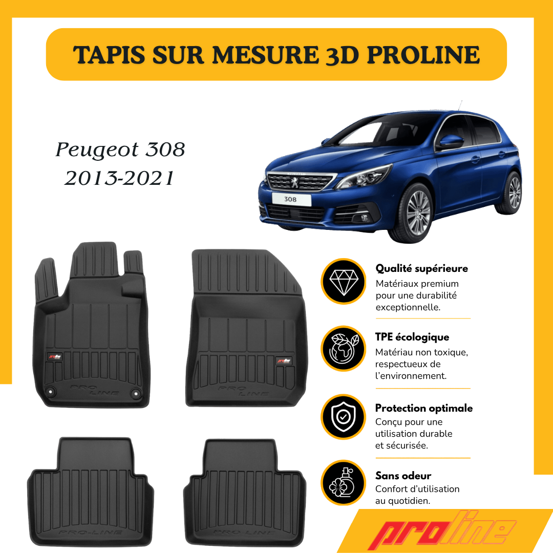 Tapis de sol Proline Peugeot 308 II 2013-2021