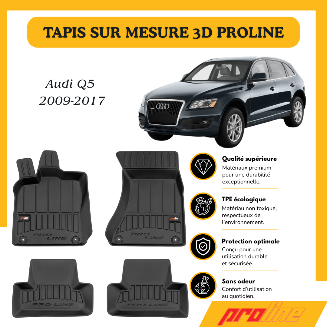 Tapis de sol PROLINE Audi Q5 2009-2017