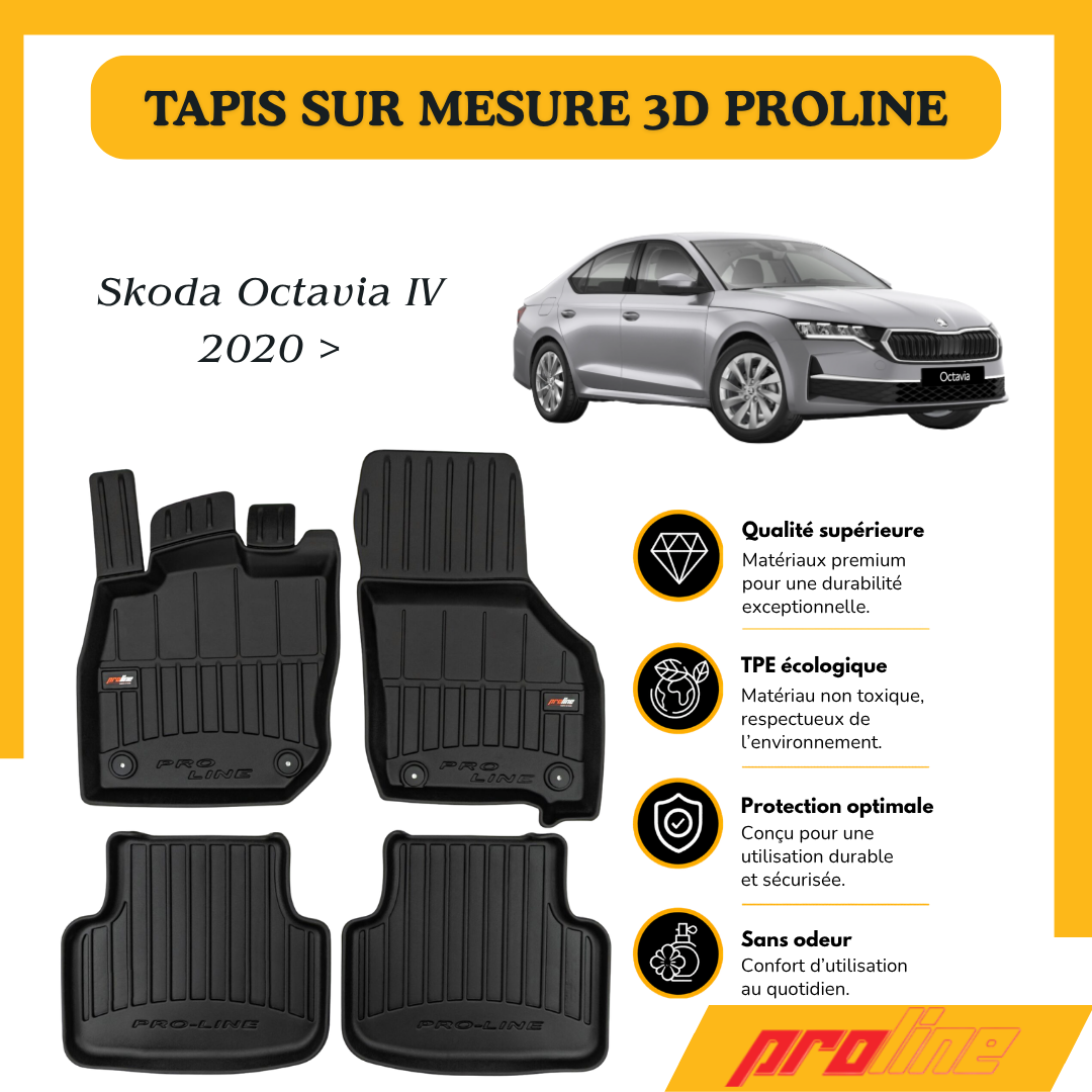 Tapis de sol Proline Skoda Octavia IV 2020 >