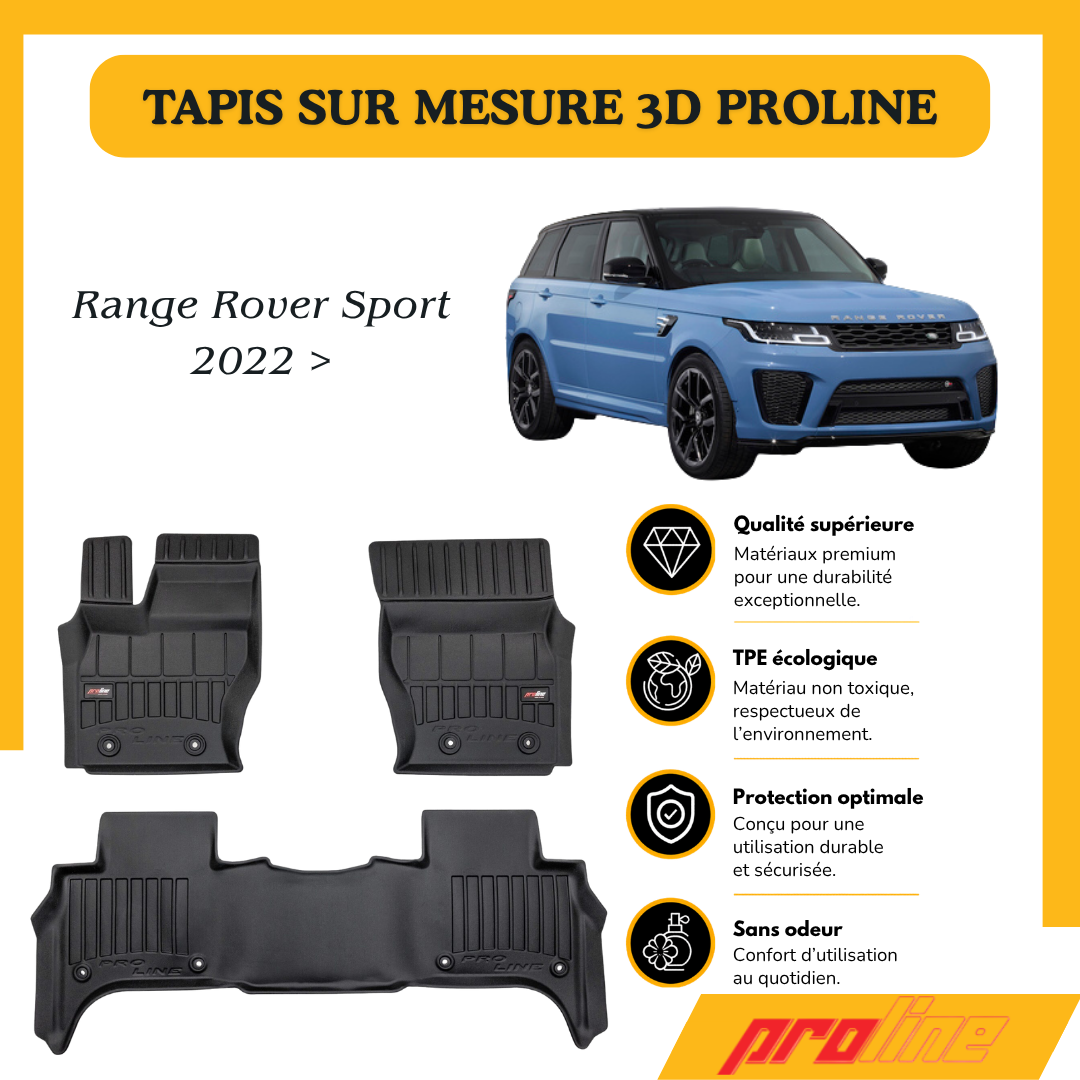Tapis de sol PROLINE Land Rover Range Rover Sport III 2022 >