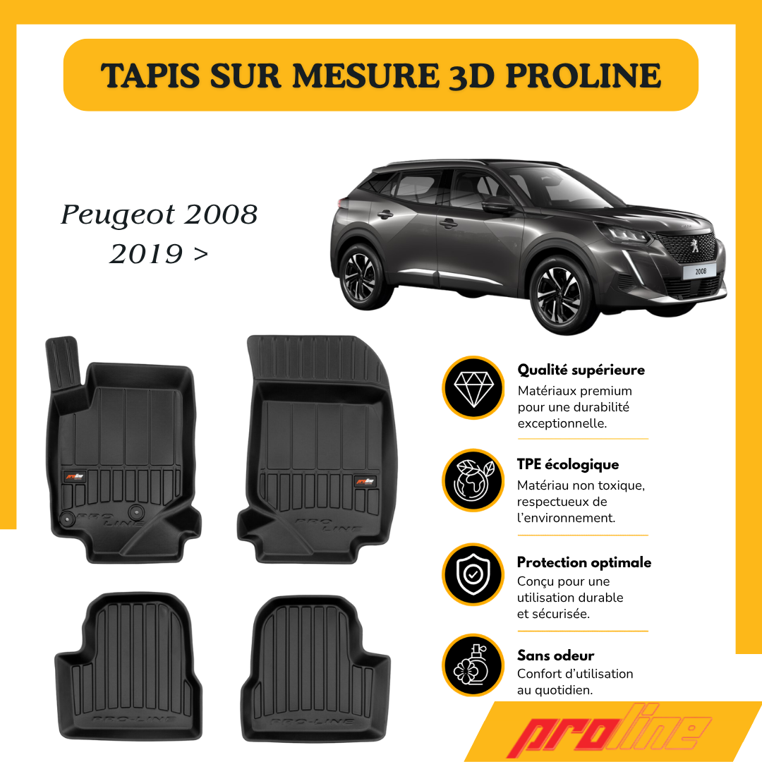 Tapis de sol Proline Peugeot 2008 II 2019 >