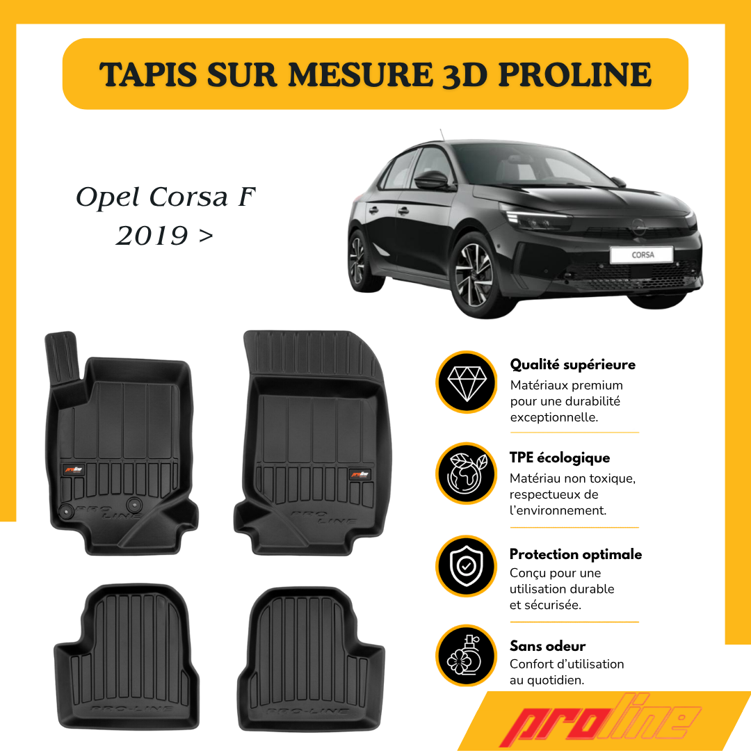 Tapis de sol Proline Opel Corsa F 2019 >