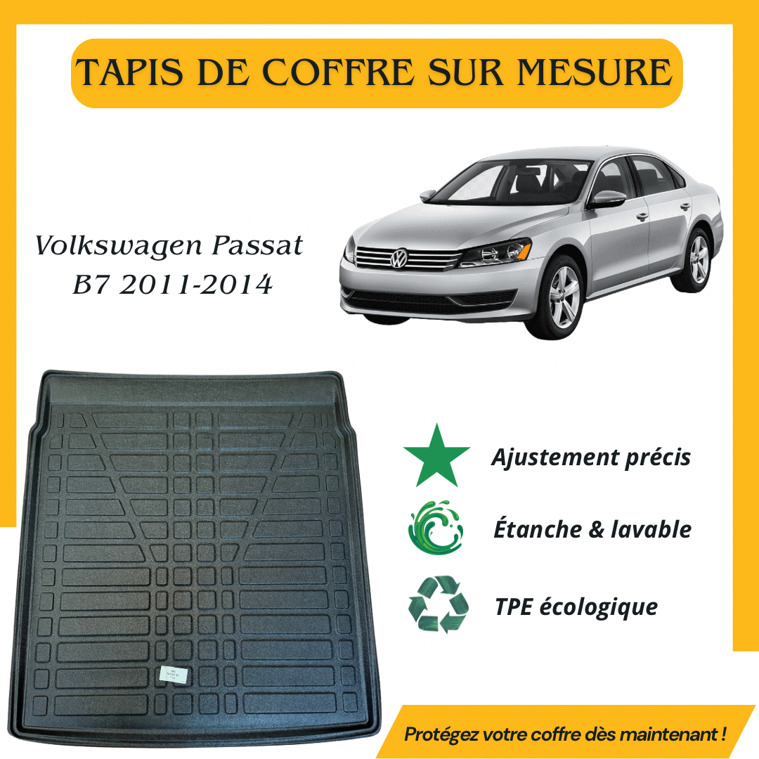 Tapis de coffre 4D Volkswagen Passat B7 2011-2014