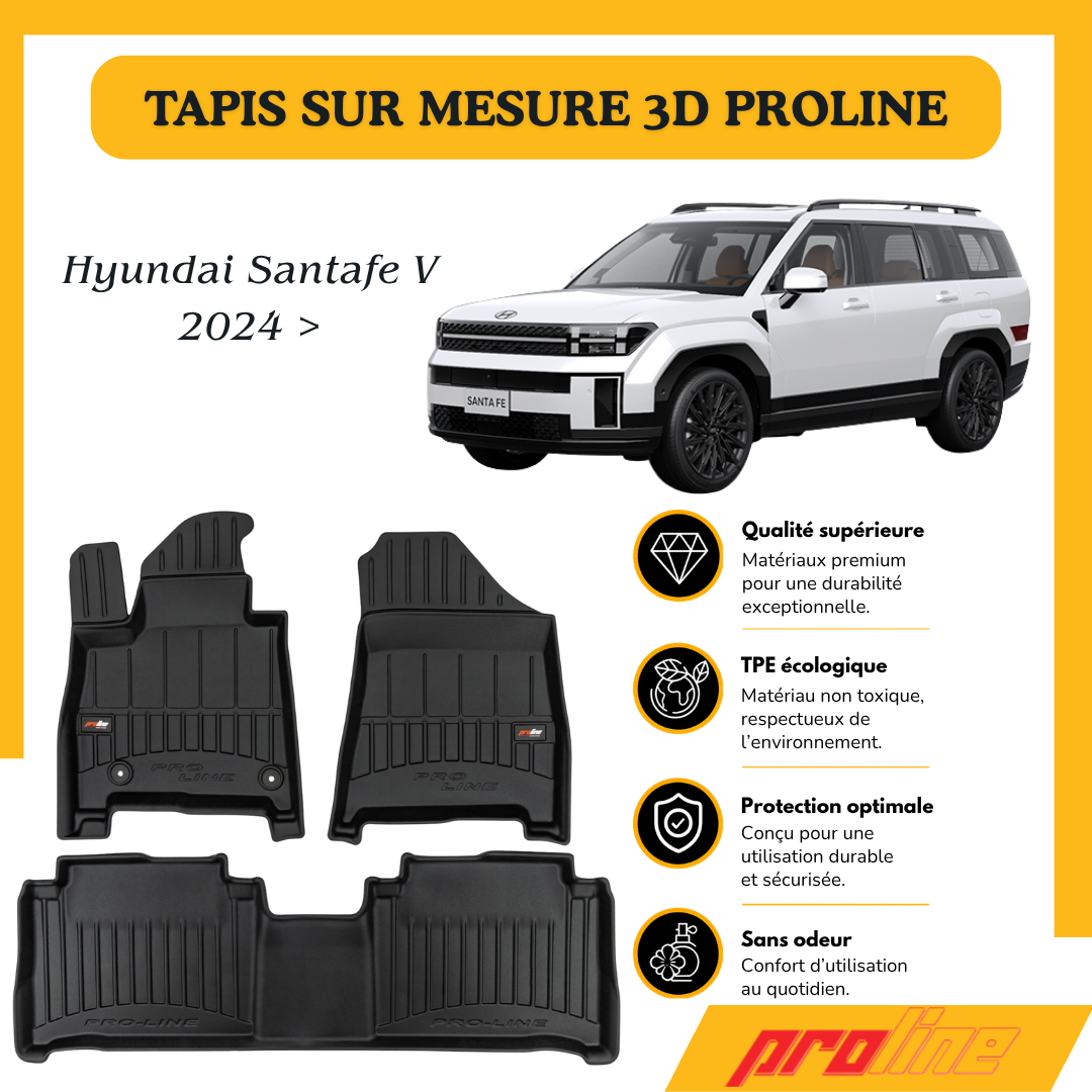 Tapis de sol Proline Hyundai Santafe V 2024 >