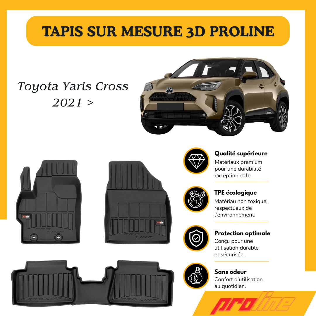 Tapis de sol Proline Toyota Yaris Cross 2021 >