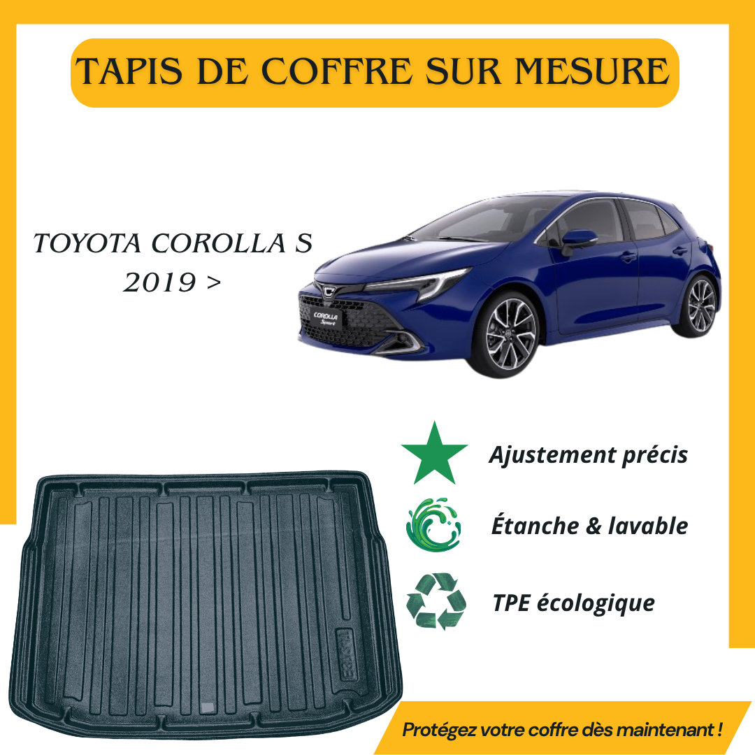 Tapis de coffre 4D TOYOTA COROLLA HB 2019>