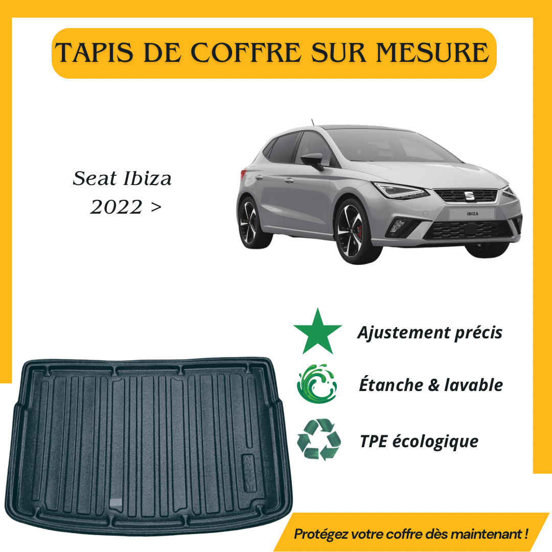 Tapis de coffre 4D Seat Ibiza 2022 >