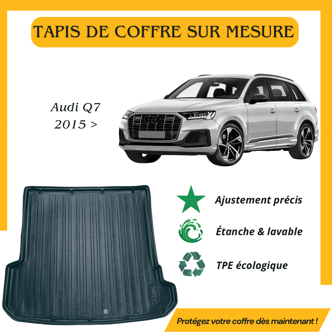Tapis de coffre 4D AUDI Q7 2015>