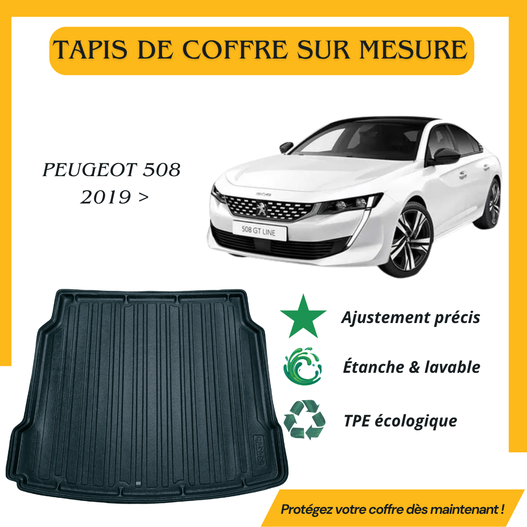 Tapis de coffre 4D PEUGEOT 508 2019>