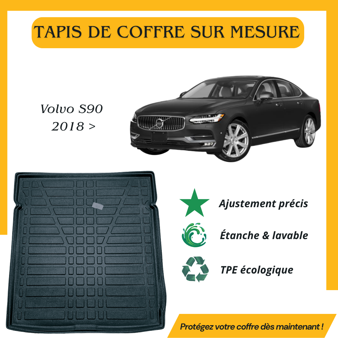 Tapis de coffre 4D Volvo S90 2018>