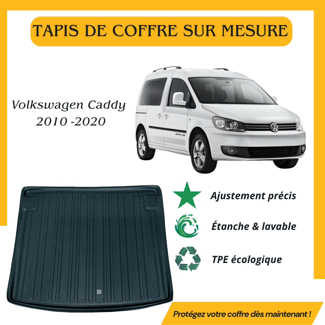 Tapis de coffre 4D VOLKSWAGEN CADDY 2010-2020