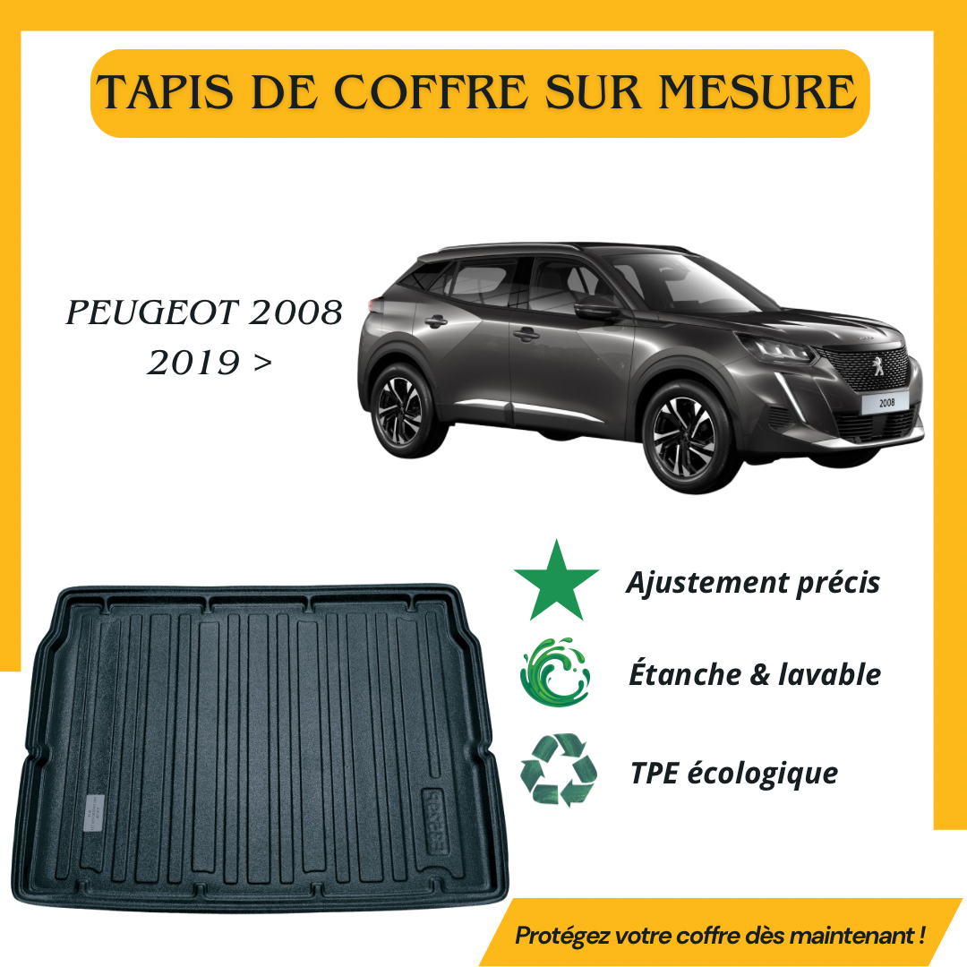 Tapis de coffre 4D PEUGEOT 2008 2019>