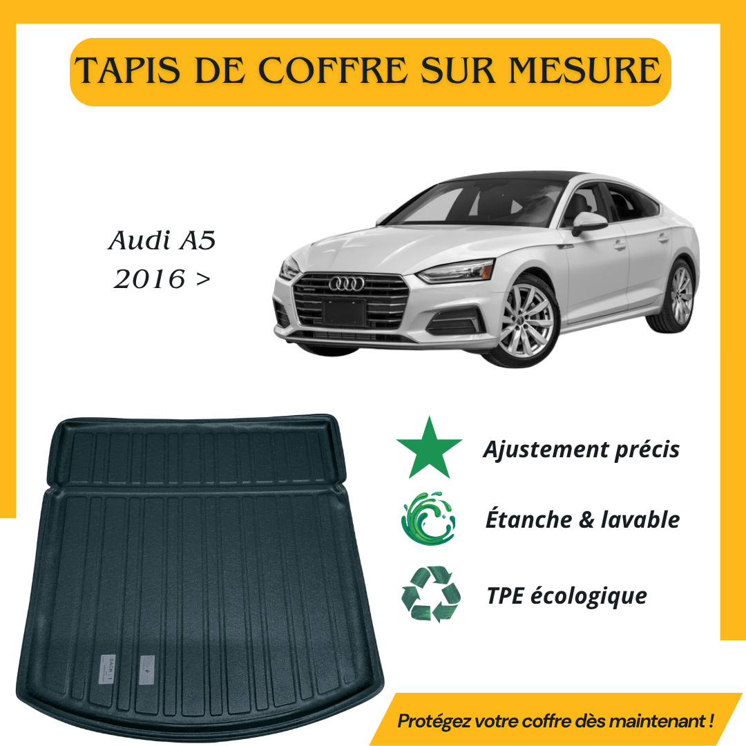 Tapis de coffre 4D AUDI A5 2016 >