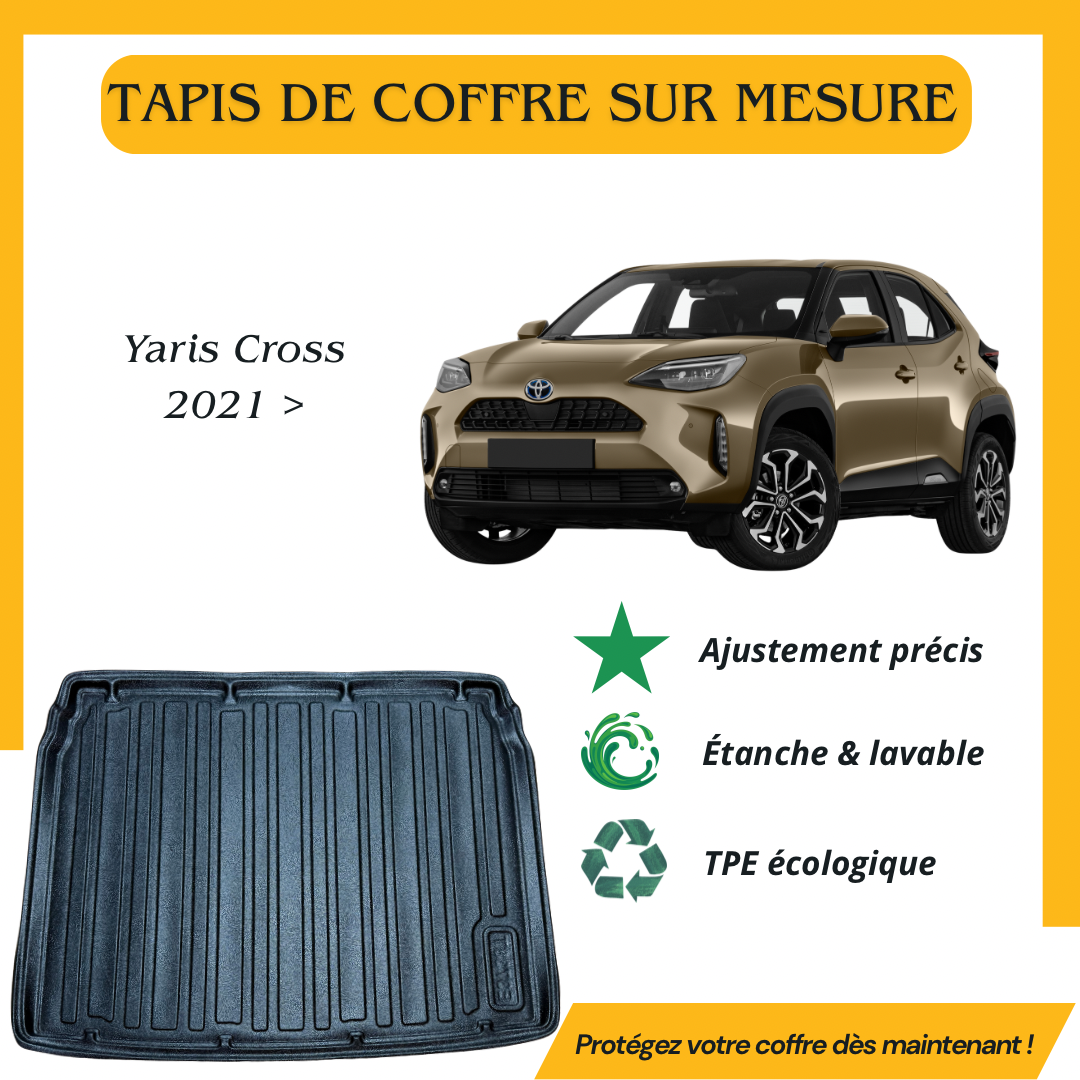 Tapis de coffre 4D Toyota Yaris Cross 2021 >
