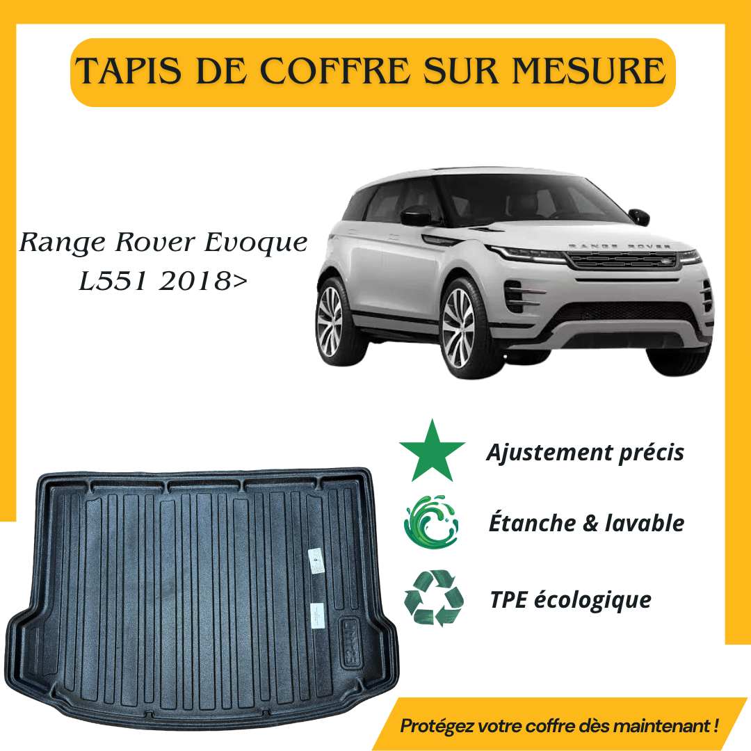 Tapis de coffre 4D Range Rover Evoque L551 2018+
